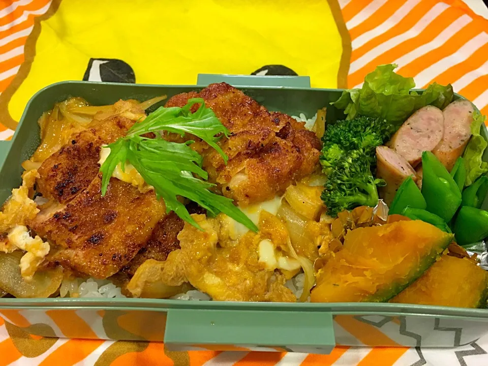 カツ丼のお弁当。|Chiharuさん