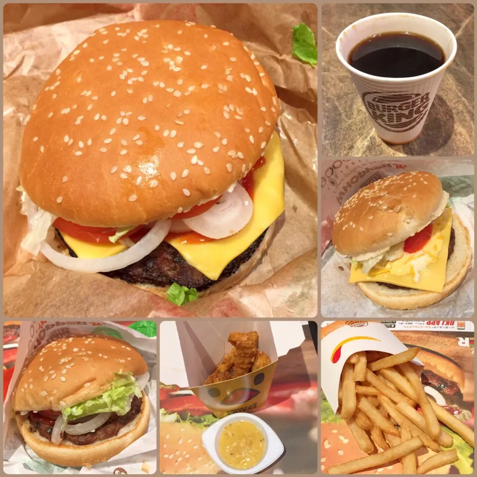 Snapdishの料理写真:12/17❤︎BURGER KINGでランチ❤︎|Makinsさん