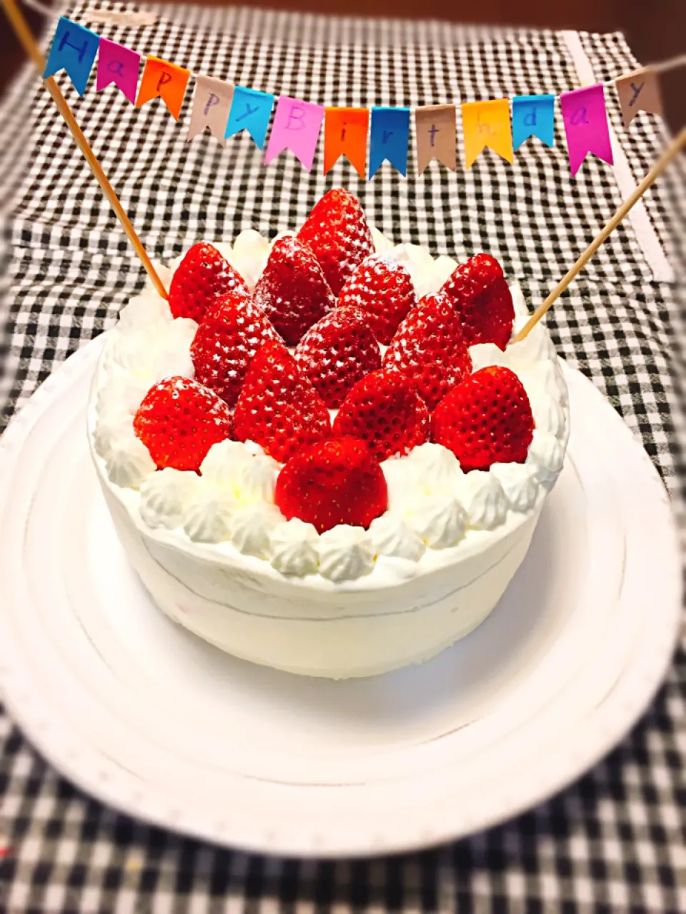 Snapdishの料理写真:息子8歳の誕生日ケーキ|Atsukoさん