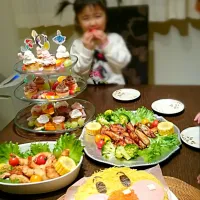 次女のお誕生日パーティー|ちょこちさん