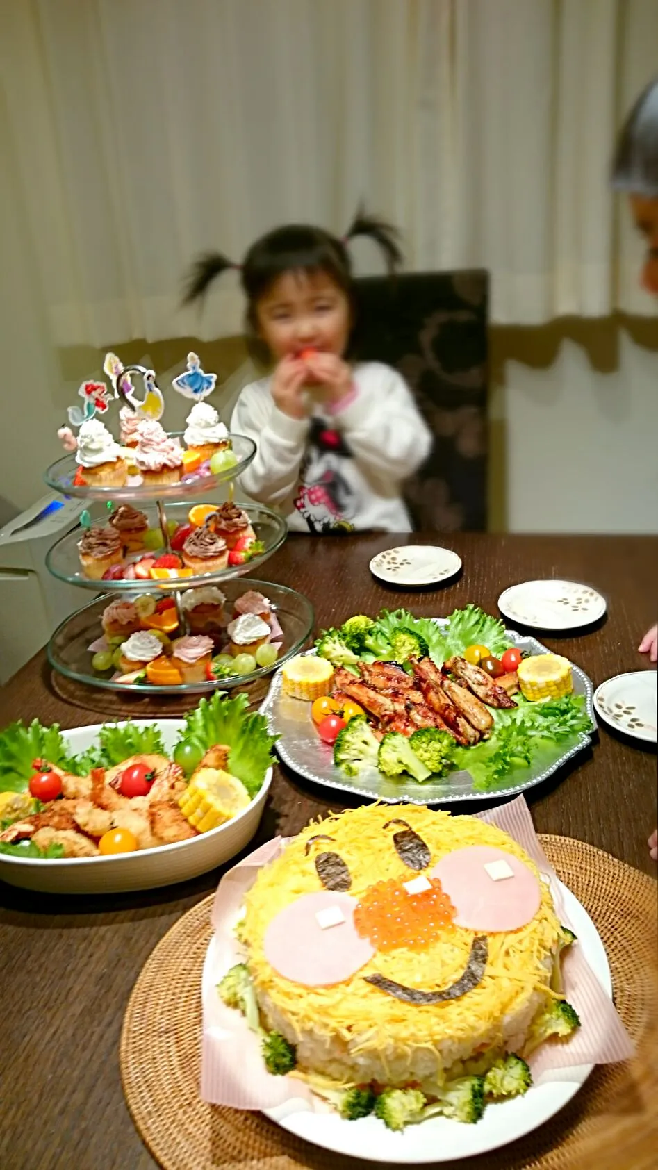 次女のお誕生日パーティー|ちょこちさん