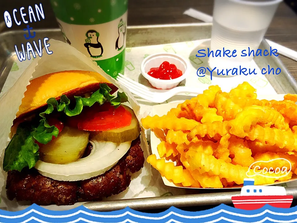 Shake shack @有楽町|cocoaさん