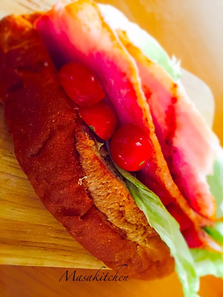 Snapdishの料理写真:BLT sandwich|Masakiさん