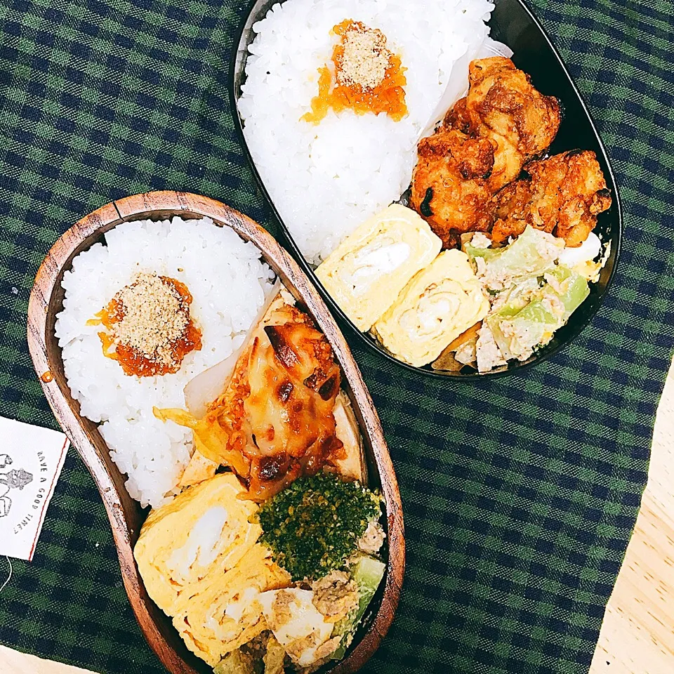 今日のお弁当♡2人分|ゆかさん