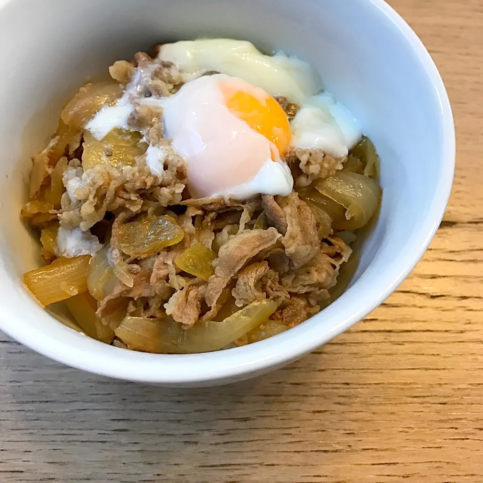 牛丼#酔いどれキッチン|dashi menjiroさん