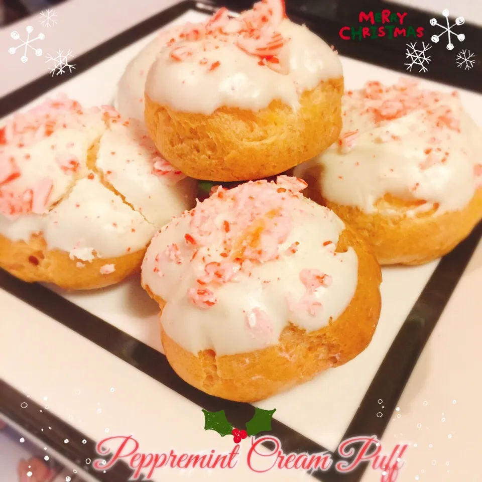 🎄Peppermint Cream Puff🎄
ペパーミント クリーム パフ|🌸Emery Mさん