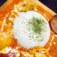 母からのレシピ #バターチキンカレー ！