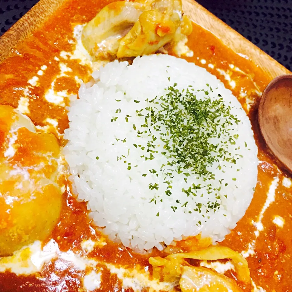 Snapdishの料理写真:母からのレシピ #バターチキンカレー ！|KOTOMIさん