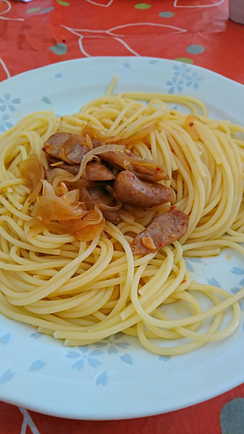 食べるラー油でパスタ|ぱやさん