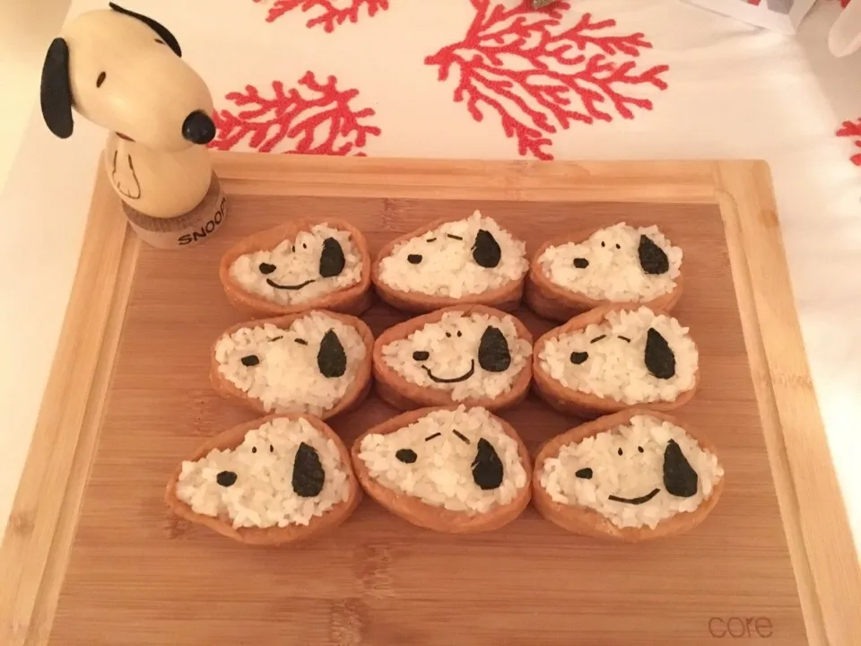 Snoopy inari sushi|Keicsさん