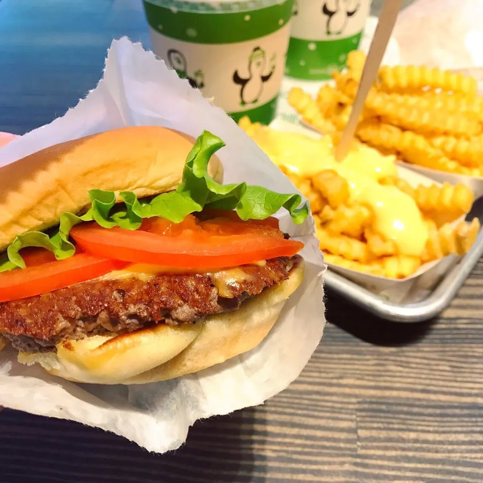 初SHACK🍔🍟❣️❣️|leeさん