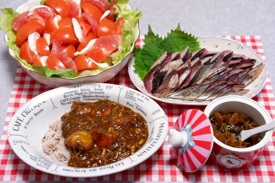 夫が作ったカレー|Orie Uekiさん