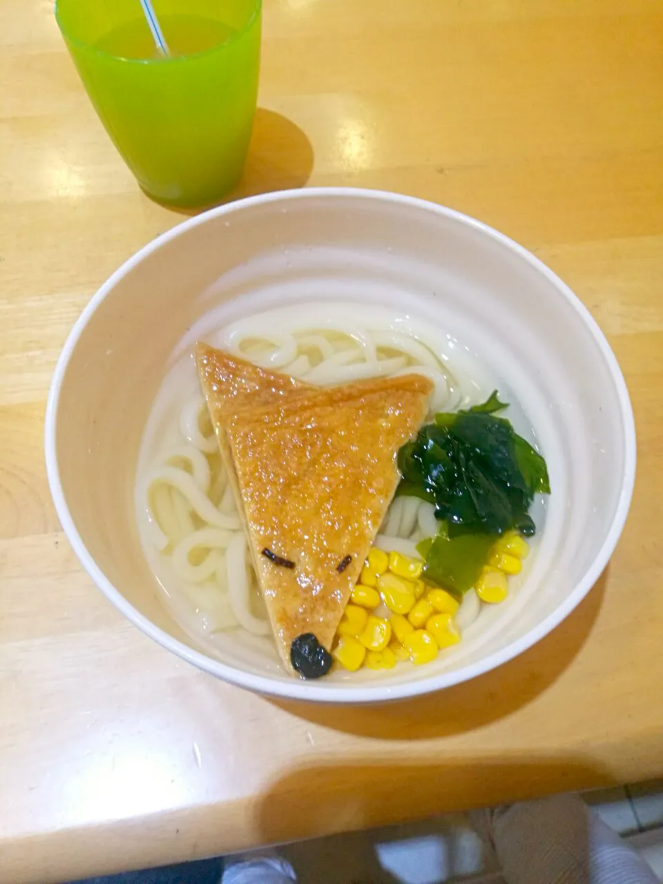 Snapdishの料理写真:キッズきつねうどん|ユウミさん