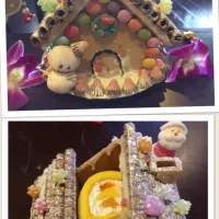 Snapdishの料理写真:クリスマスのお菓子のおうち|きこちゃんさん