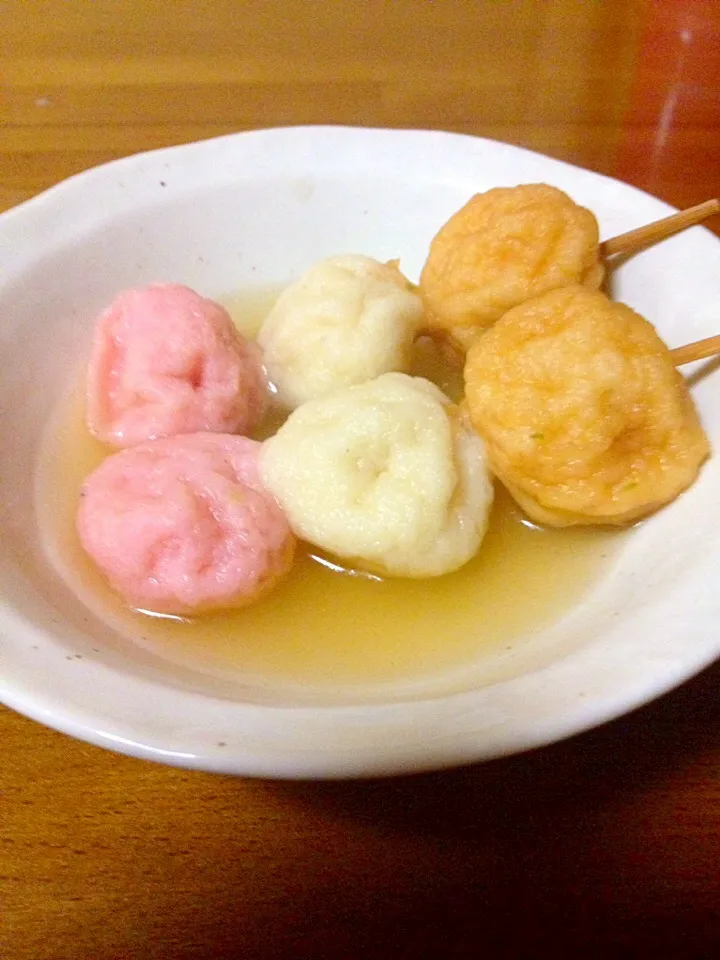 3色団子の出汁煮🍡|まいりさん