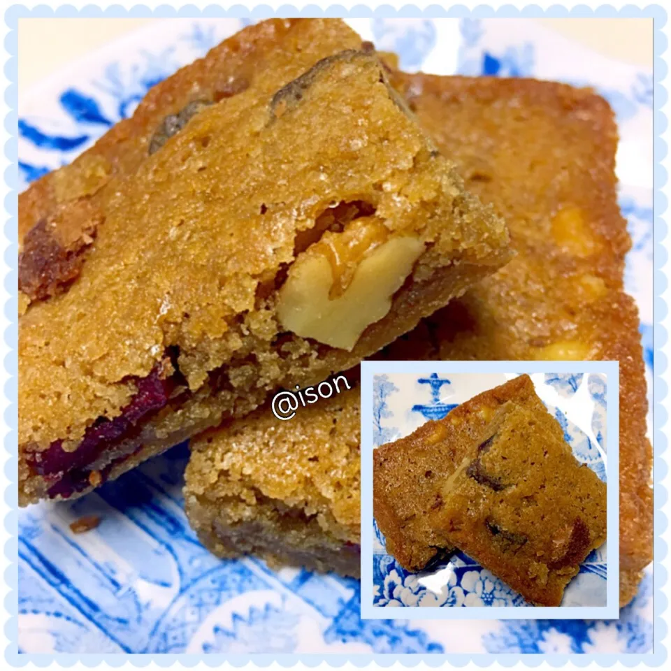 Christmas treat~Food for the Gods~
Dates & walnut bars~😍|🌺IAnneさん