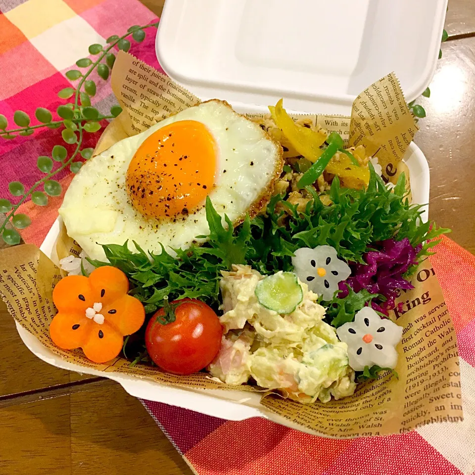 Snapdishの料理写真:旦那様お弁当|thmsさん