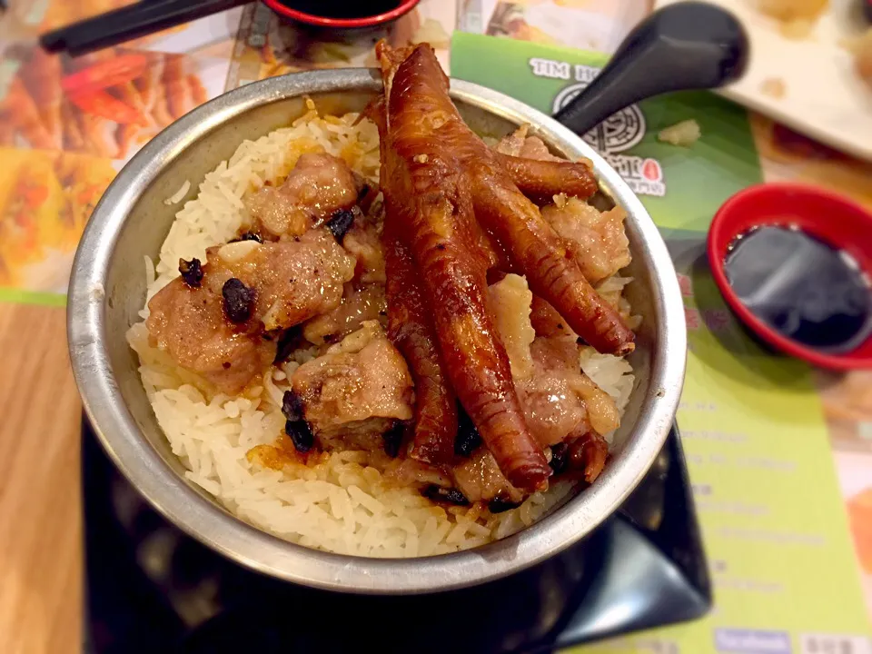 鳥の足のご飯|チカさん