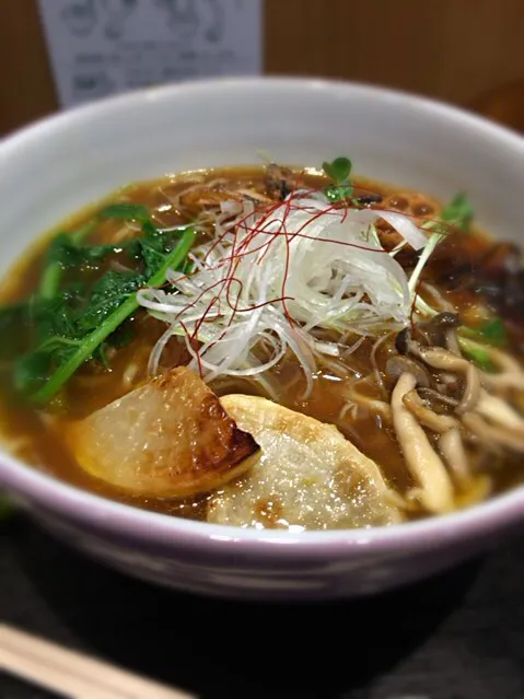 横浜そごうに期間限定出店した田中玄さんのベジラーメン|aiさん