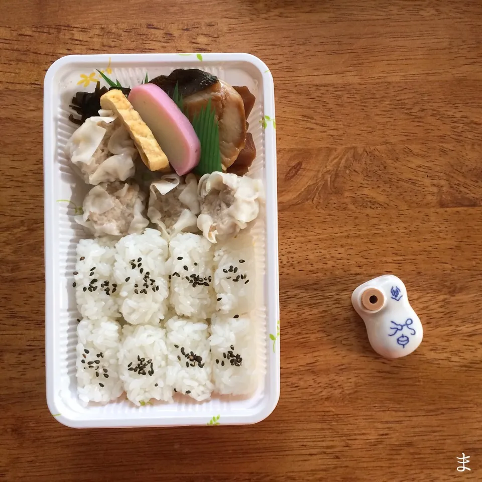 弁当101 シウマイ弁当風弁当|まる(丸大豆)さん