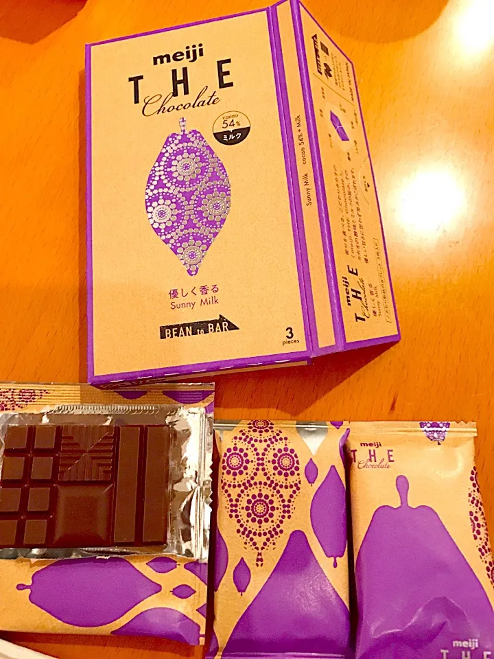 THE  chocolate 🍫 cacao54%  sunny milk|ch＊K*∀o(^^*)♪さん