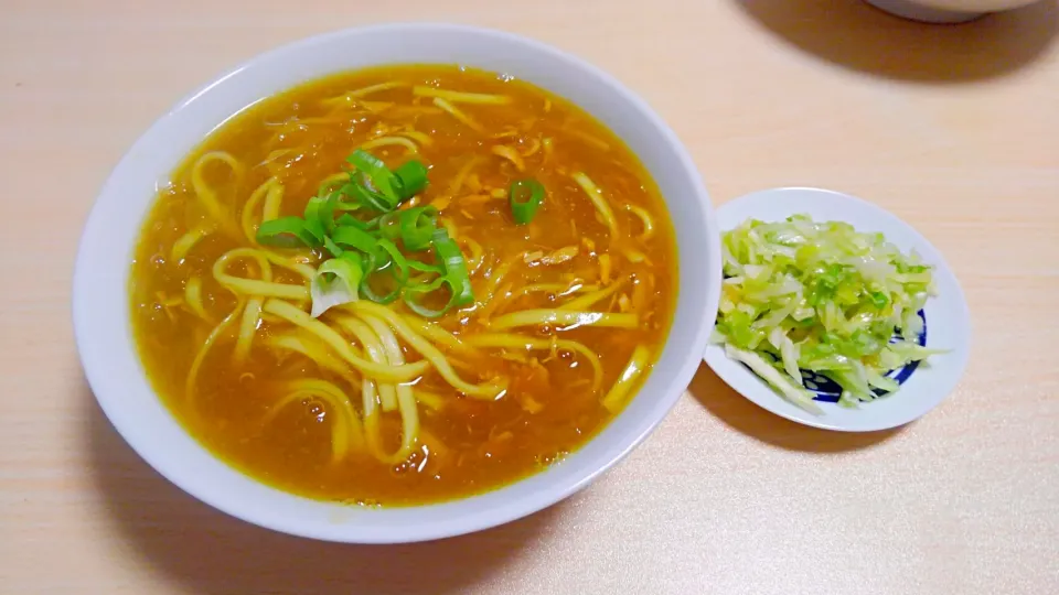 １２月１８日　ツナカレーうどん　乳酸キャベツ|いもこ。さん