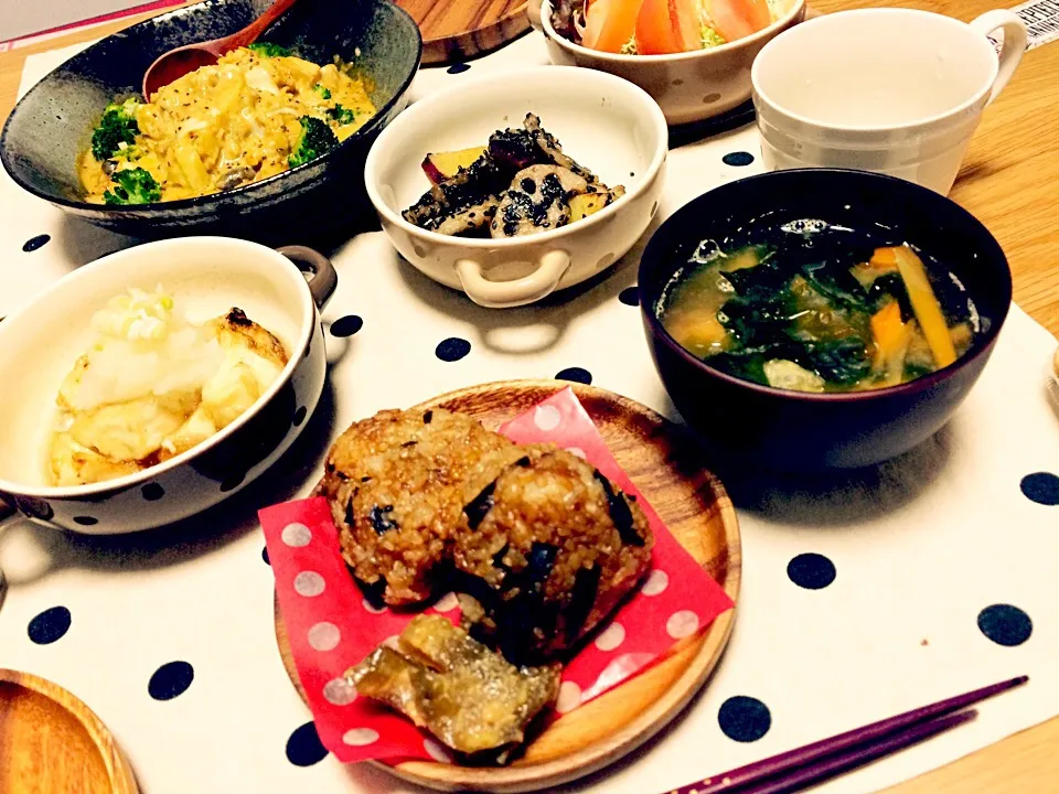 ＊醤油昆布の焼きおにぎり＊|ちょこあや＊*さん