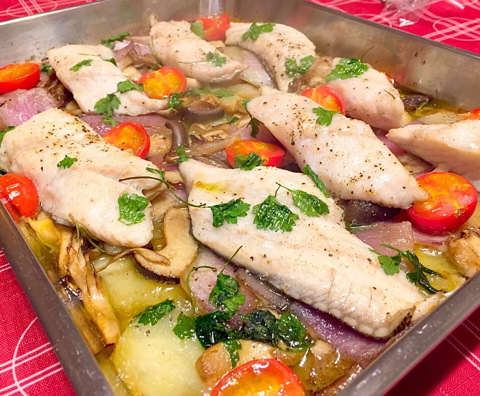 Branzino al Forno (すずき)|Fabio  Palmieriさん