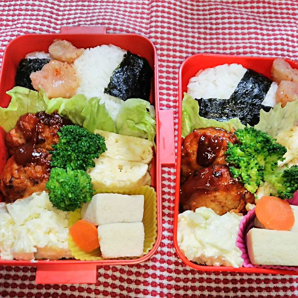 娘、私弁当🍱
   久々の白米おにぎり🍙|miimiさん