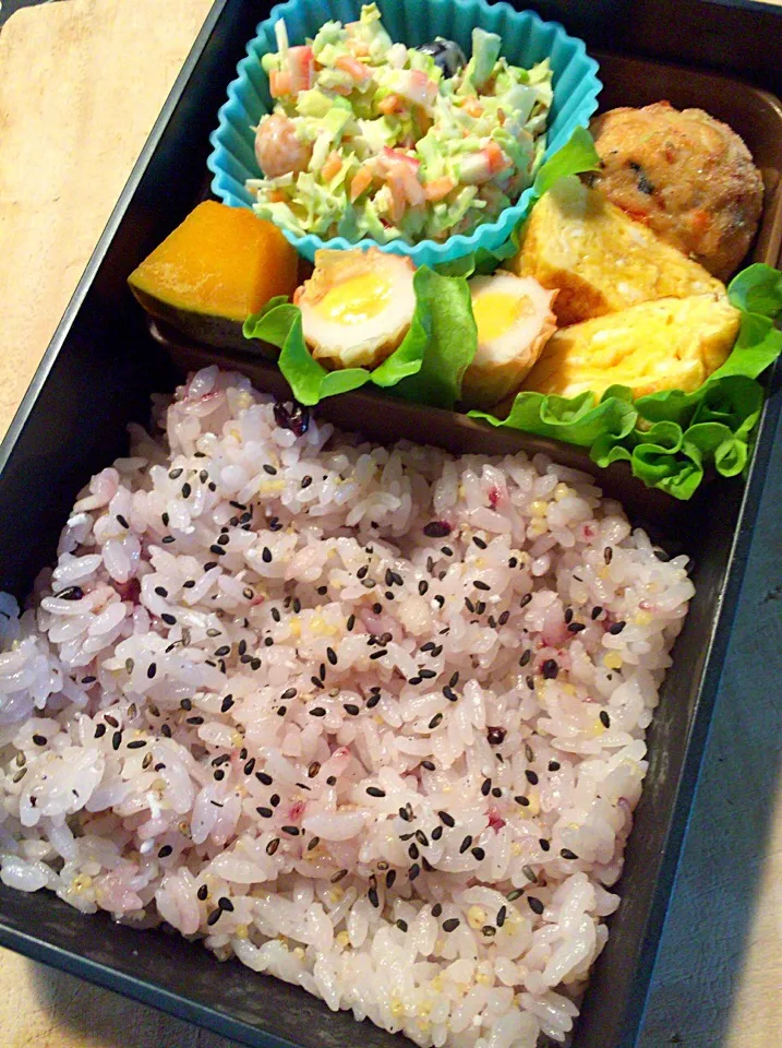 Snapdishの料理写真:お弁当(昨日)|Miho  Kumaさん