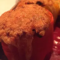 Brilliantly Stuffed #redpeppers|Throughmyeye22さん