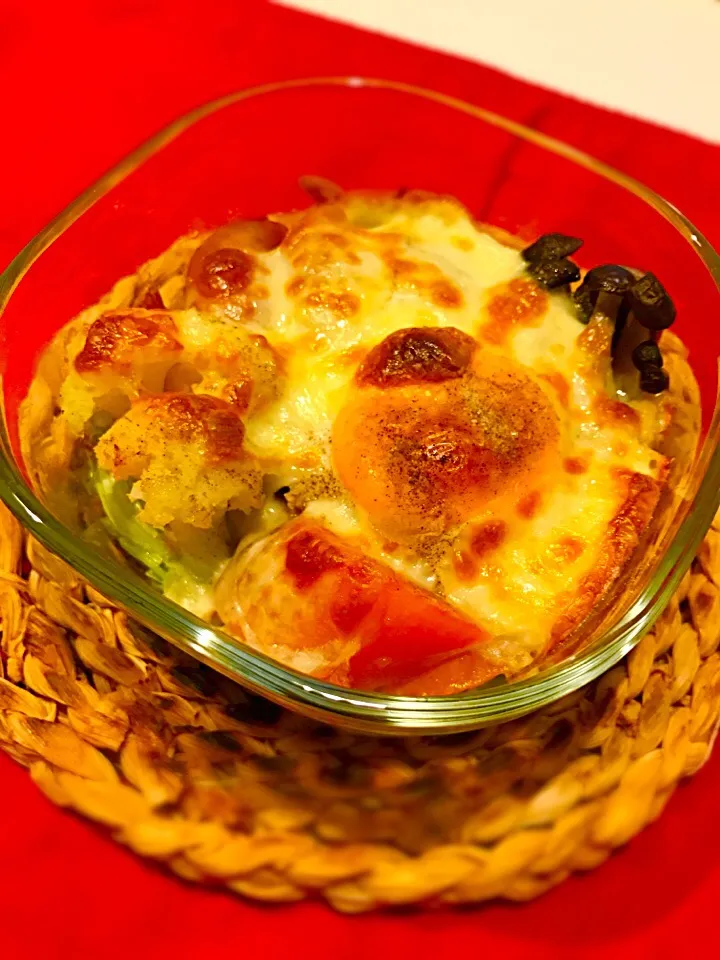 Snapdishの料理写真:野菜のチーズ焼き( ¨̮ )|ＹＵＣＯさん