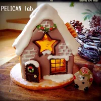 #クリスマス#アイシングクッキー#ヘクセンハウス #ペリカンラボ|PELICAN lab.さん