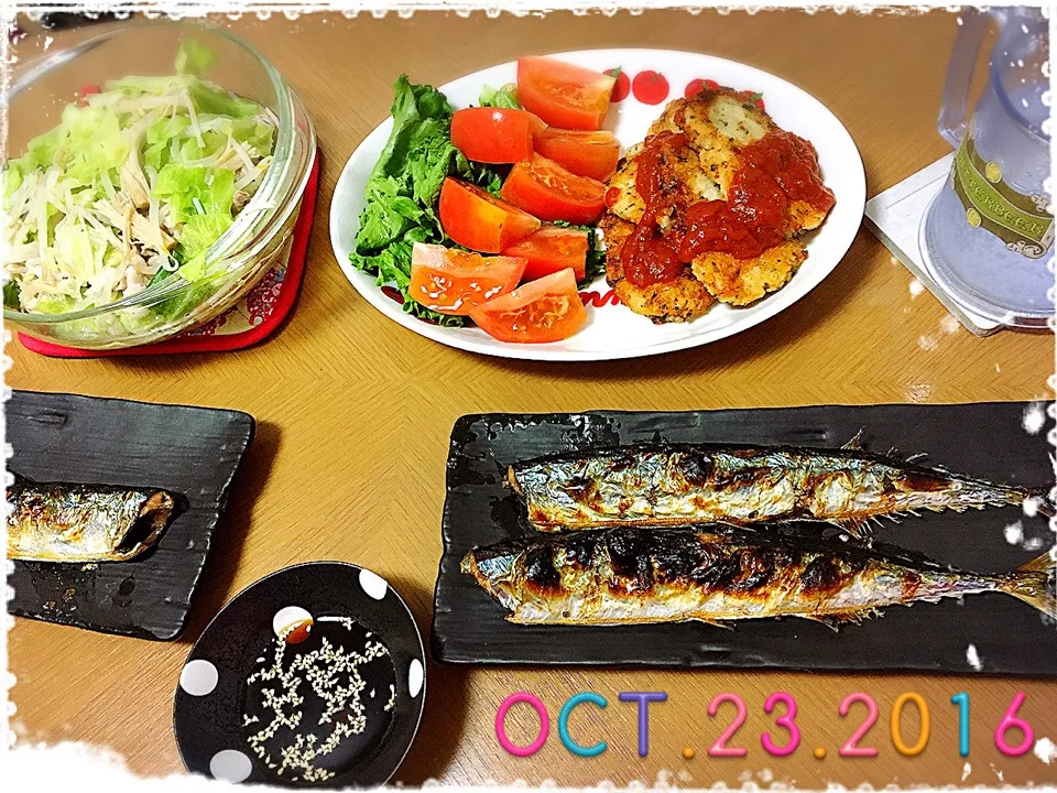 10/23の夕ご飯🍴|みきぴょん♪さん