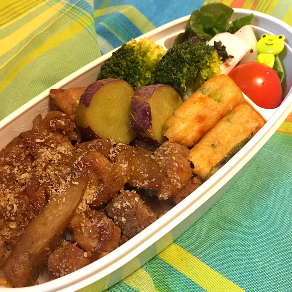 Snapdishの料理写真:😋今日の旦那さん弁当🍱|moyukitaさん