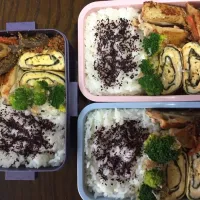 給食お休みのため、お弁当|Rachi Hirokoさん