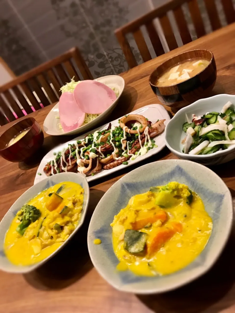 Snapdishの料理写真:✨俺達の晩メシ✨|中さんさん