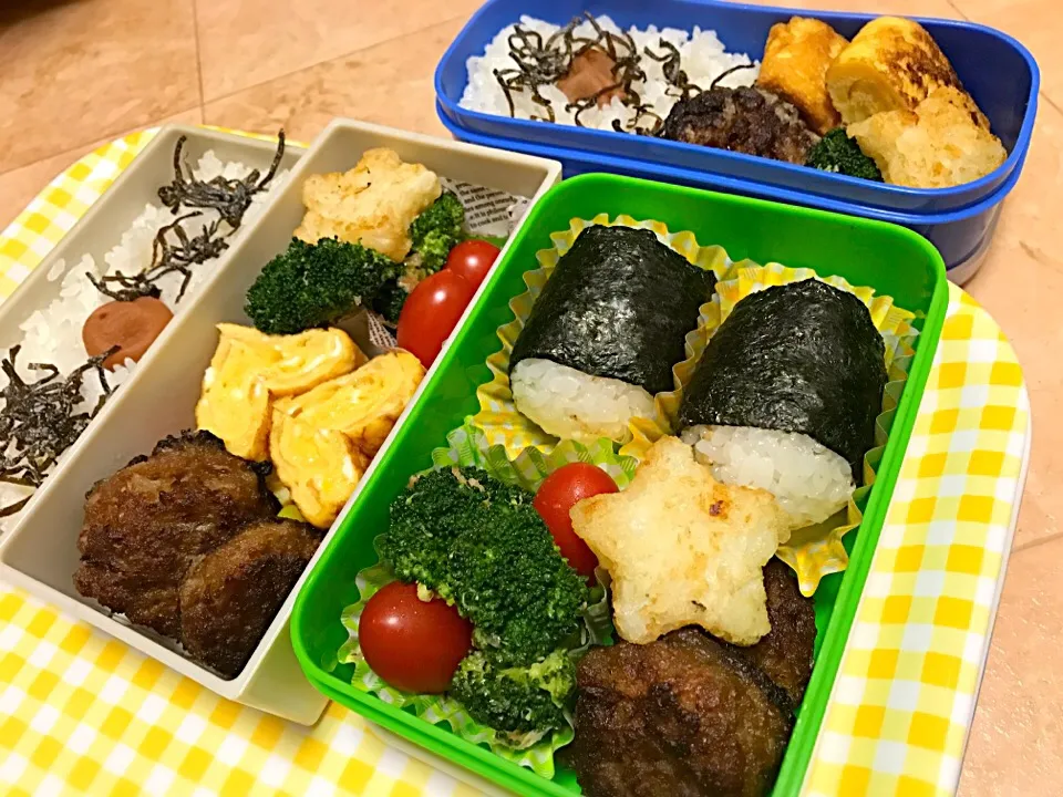 終業式。小学生2人プラス母のお弁当。|アンデルセンさん