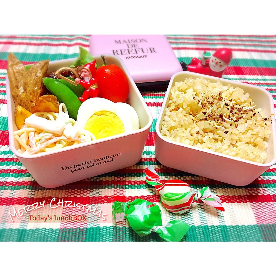 🎄Today's  lunchbox🎅
#ランチ #ランチボックス|ÿϋkⅱiさん