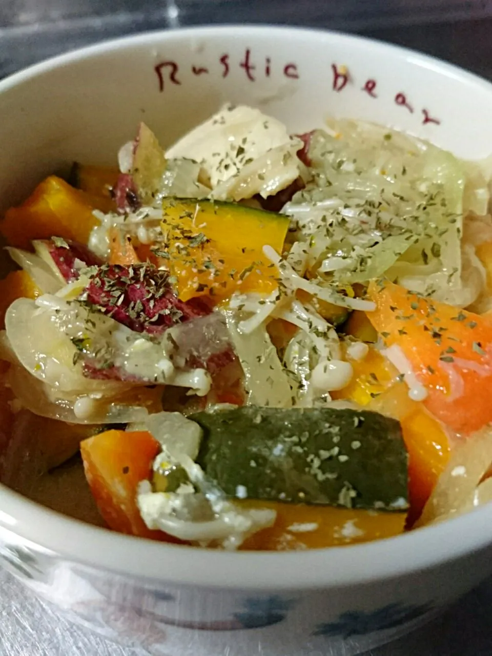 冬至だと忘れてて  慌てて作った 
野菜ゴロゴロ  カボチャスープ🎃🎃|Noriko🍝🍴🍩さん