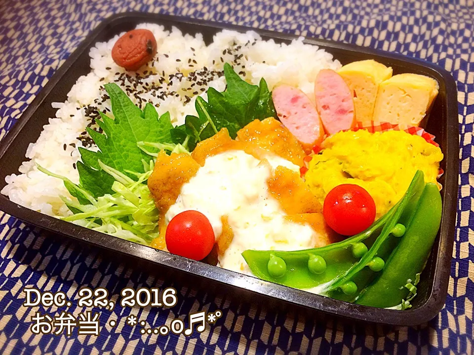 Snapdishの料理写真:2016/12/22お弁当〜♡|いく❤️さん