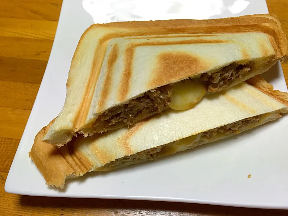 ハンバーグホットサンド|田村理恵さん