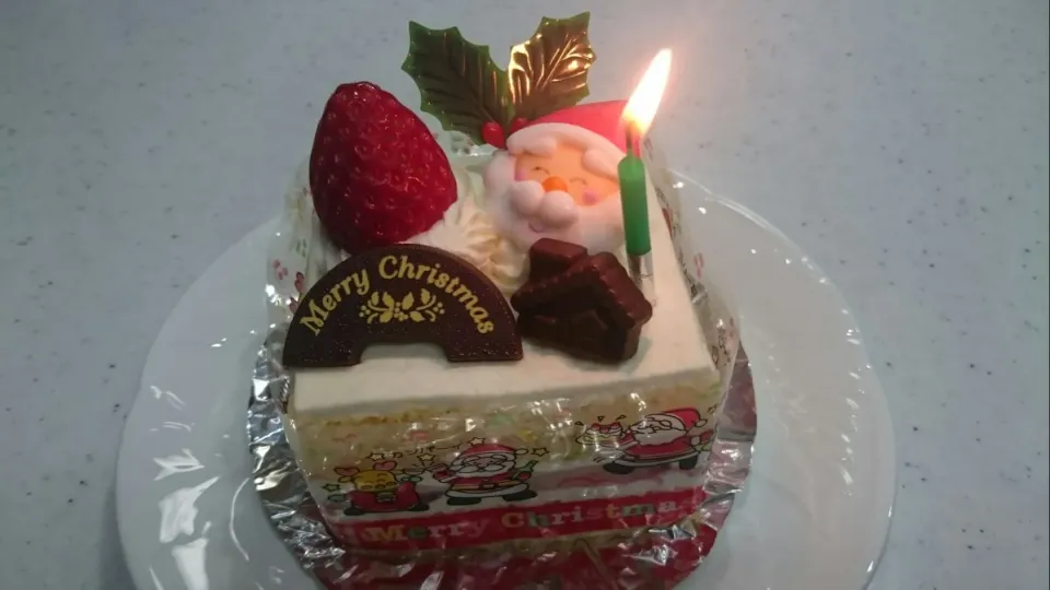 クリスマスケーキ🍰⛄🎄✨|kudoさん