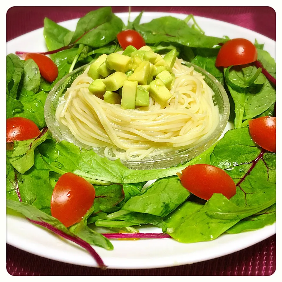 夏の余った素麺で、和風一口素麺サラダ♡ #サラダ #素麺 #おもてなし料理|きいこさん