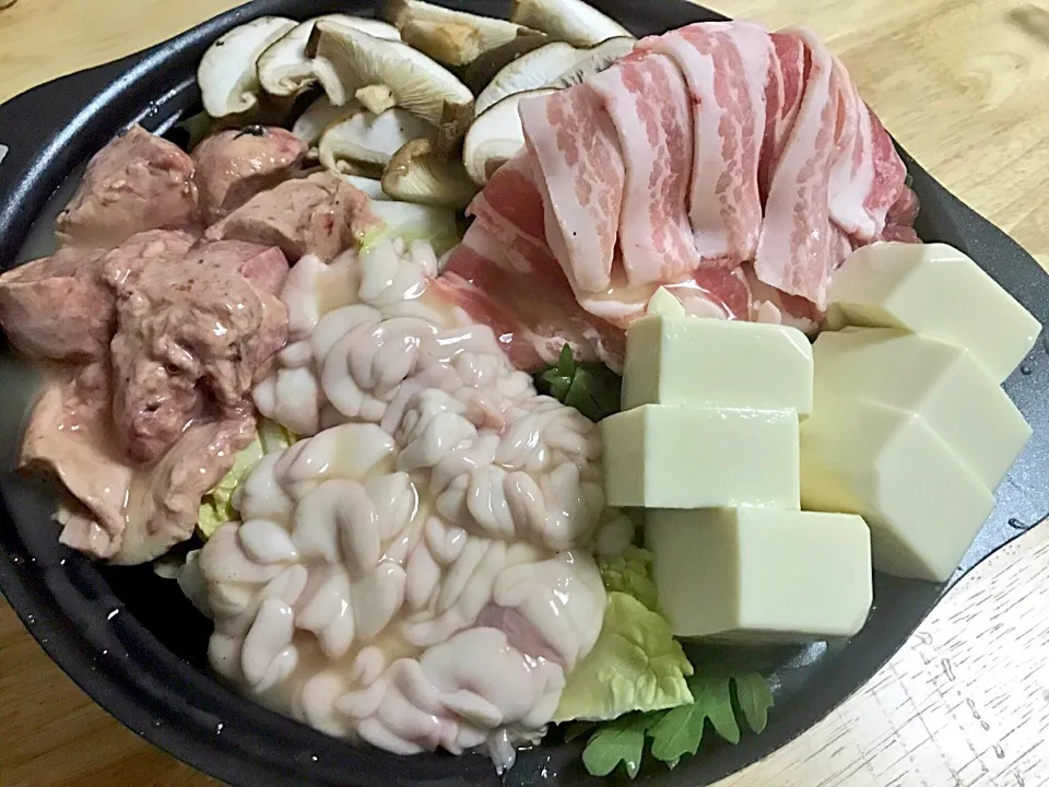 今日も鱈の白子と肝鍋🍲|とよよさん