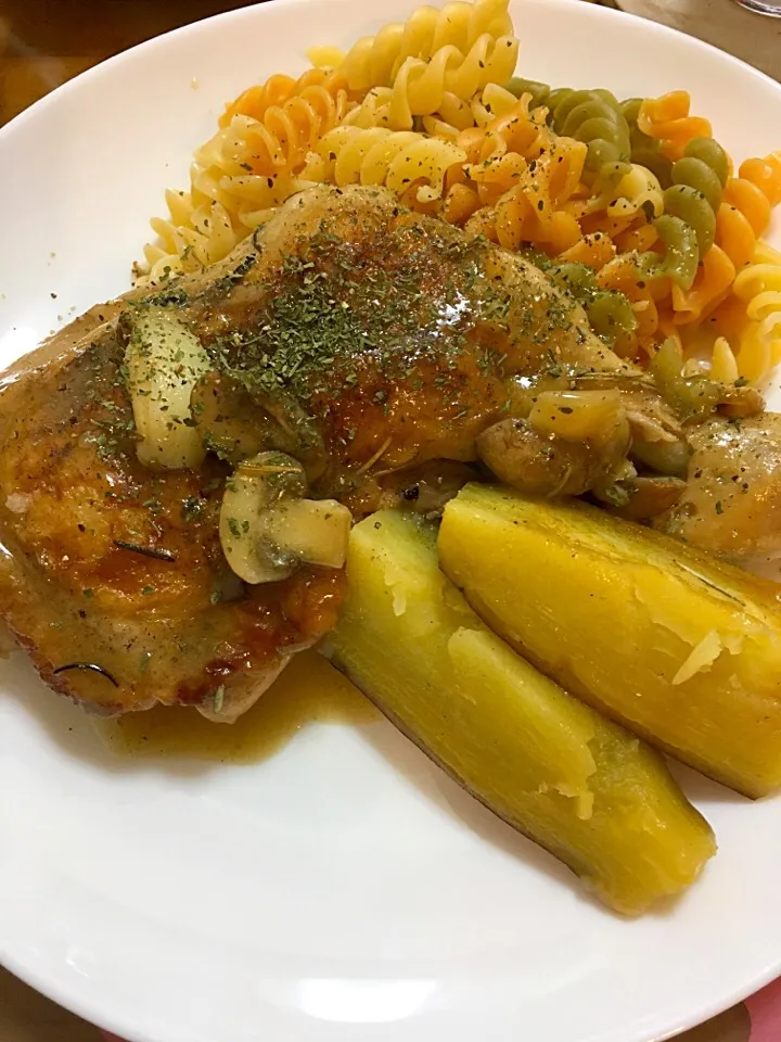 鶏の白ワイン煮|Tomoko  Kawaharaさん