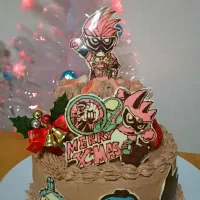 仮面ライダーエグゼイド クリスマスケーキ