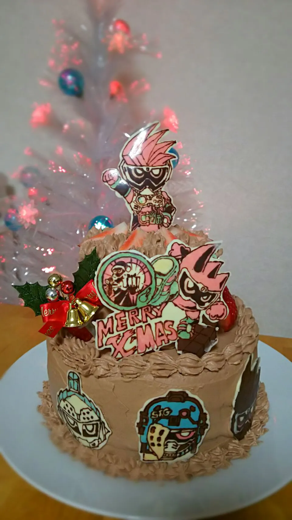 仮面ライダーエグゼイド クリスマスケーキ|natsumi@yu-mamさん