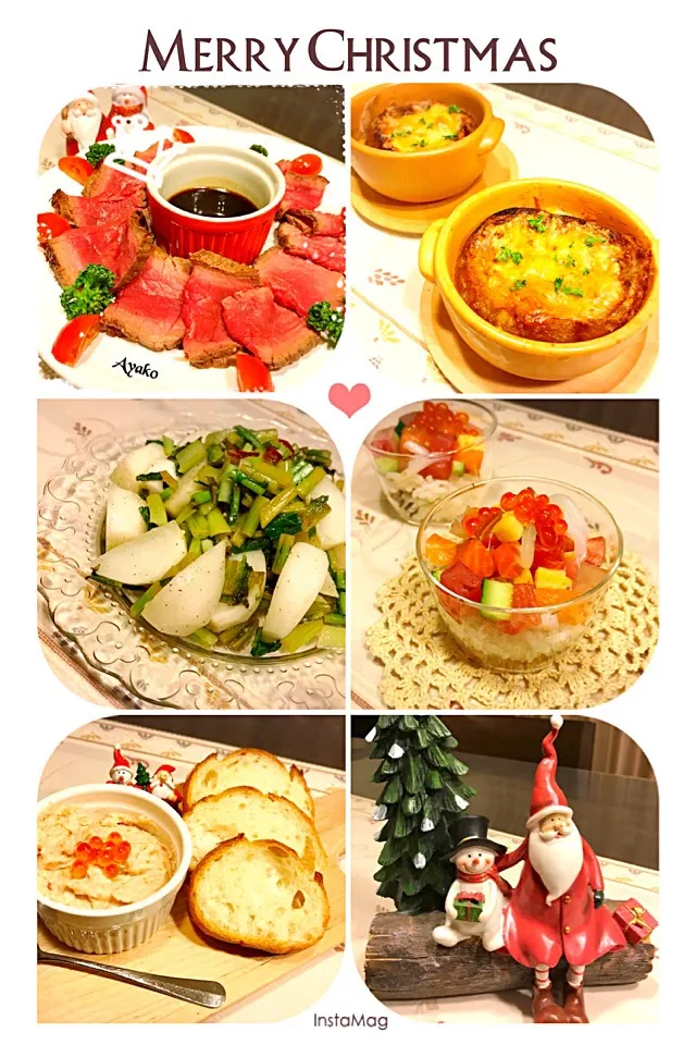 Snapdishの料理写真:クリスマスディナー🎄|亜矢子さん