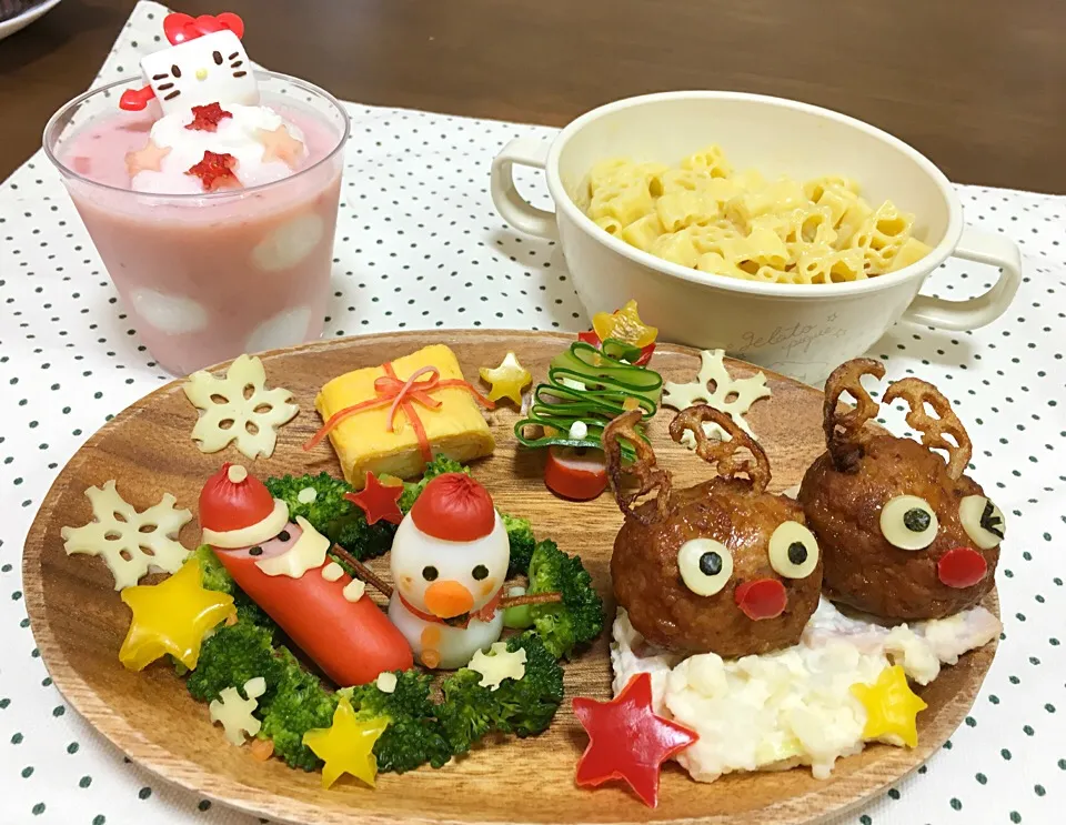 娘ちゃんのXmasご飯🌲|＊ナコハナ＊さん